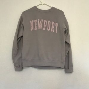 Brandy Melville blue Newport sweatshirt